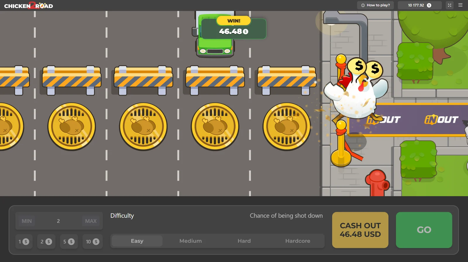 Chicken Road 2 - Meccaniche di gioco e moltiplicatori